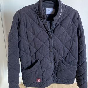Peloton Quilted Snap Button Jacket